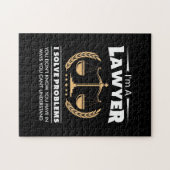 Ik ben een advocaat die problemen oplost legpuzzel (Horizontaal)