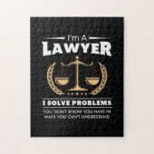 Ik ben een advocaat die problemen oplost legpuzzel (Verticaal)