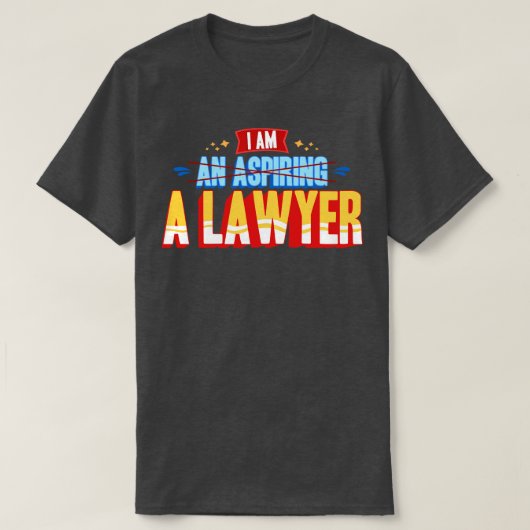 Ik Ben Een Advocaat T-shirt (Design voorkant)