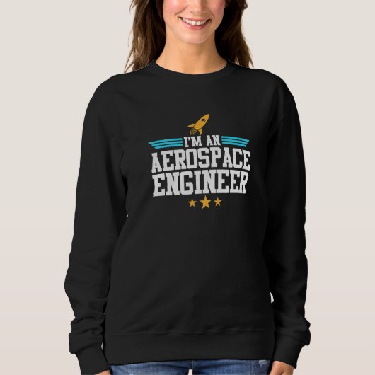 Ik ben een Aerospace Engineer Rocket Engineering G Trui (Voorkant)