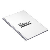IK BEN EEN AFSTUDEREN ENGINEER NOTITIEBOEK (Rechterzijde)