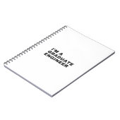 IK BEN EEN AFSTUDEREN ENGINEER NOTITIEBOEK (Linkerzijde)
