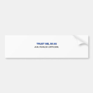Ik ben een agent van de luchtmacht. bumpersticker