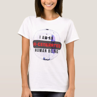 IK BEN EEN AI GENERATED HUMAN BEHANDELING Women T- T-shirt