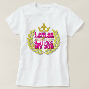 Ik Ben Een Ambassadeur Van Jezus Christus Christel T-shirt