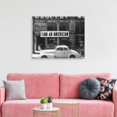Ik Ben Een Amerikaan, 1942 Canvas Afdruk (Insitu (Woonkamer))