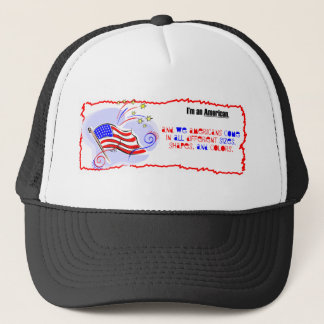 Ik ben een Amerikaan Trucker Pet