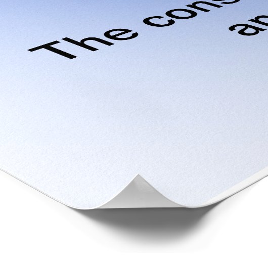 Ik ben een Amerikaans poster (Hoek)