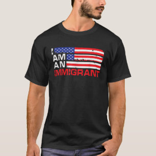 Ik ben een Amerikaanse immigrant T-shirt