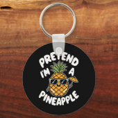 Ik ben een ananas sleutelhanger (Voorkant)