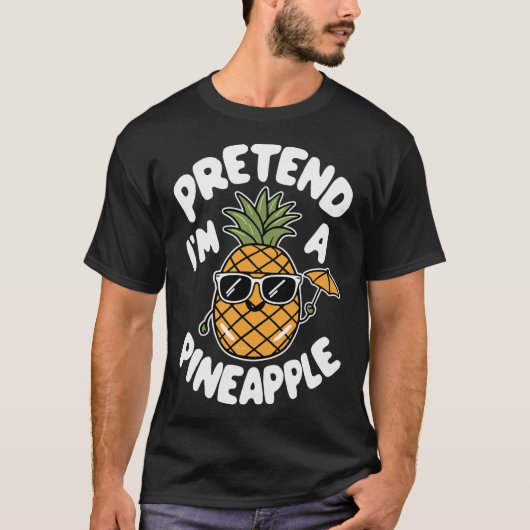 Ik ben een ananas t-shirt (Voorkant)