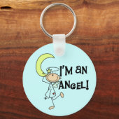 Ik ben een Angel Sleutelhanger (Voorkant)