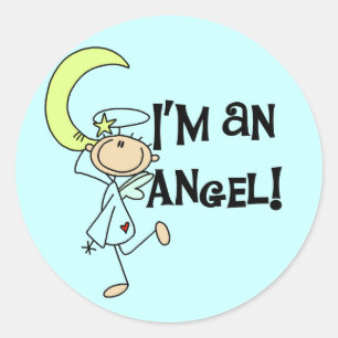 Ik ben een Angel Sticker