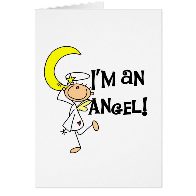 Ik ben een Angel T-shirts en Gifts (Voorkant)