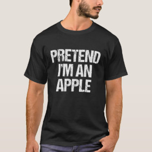 Ik ben een Apple Funny Lazy Halloween Costume T-shirt