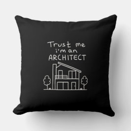 Ik ben een architect kussensloop kussen