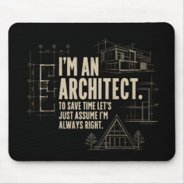 Ik ben een Architect - Muismat