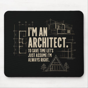 Ik ben een Architect - Muismat