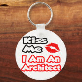 Ik ben een architect. sleutelhanger (Voorkant)