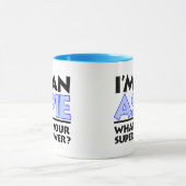 Ik ben een Aspie. Wat is je superkracht? Mok (Midden)