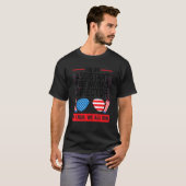 Ik ben een assistent Fireworks Director American F T-shirt (Voorkant volledig)