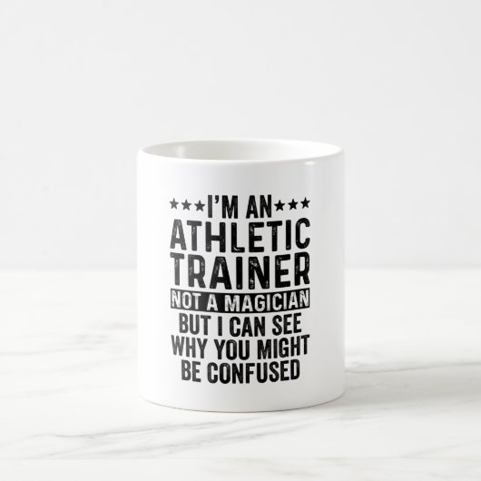 Ik ben een Athletic Trainer, geen Magicische Grapp Koffiemok (Center)