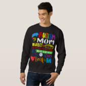 Ik ben een Autism Mam Wallet Empty Proud Autism Mo Trui (Voorkant volledig)