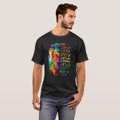 Ik ben een autisme-moeder, net als een gewone moed t-shirt (Voorkant volledig)
