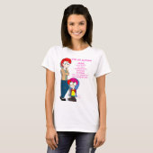 Ik Ben Een Autisme Moeder T-shirt (Voorkant volledig)