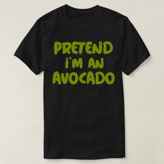Ik ben een Avocado Classic TShirt (Design voorkant)