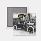 Ik ben een Babe Magnet Fridge Magnet (Voorkant / Achterkant)