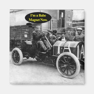 Ik ben een Babe Magnet Fridge Magnet