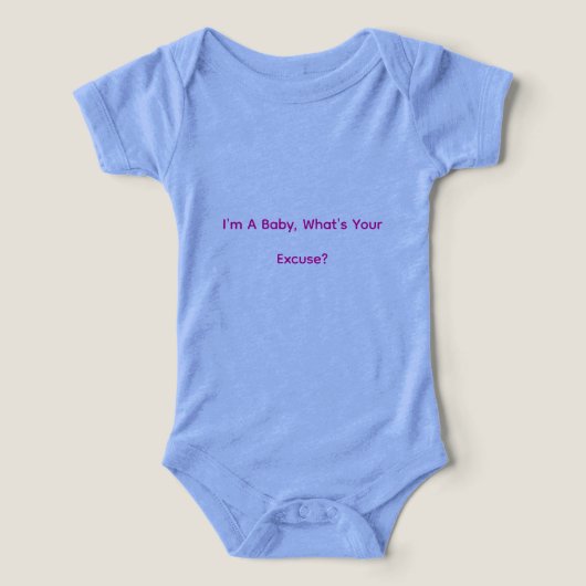 Ik ben een baby (Design voorkant)