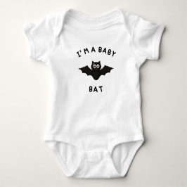 Ik ben een Baby Bat | Grappig Halloween Baby Bodys Romper