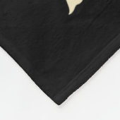 Ik ben een badmintonspeler Racket Shuttle 1 Fleece Deken (Hoek)