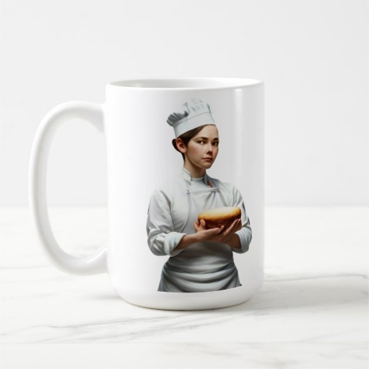 Ik ben een bakker koffiemok (Links)
