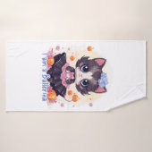 Ik ben een Ballerina Badhanddoek (Badhanddoek)