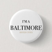"Ik ben een Baltimore" Button (Voorkant)