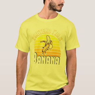 Ik ben een Banana Funny Costume Thanksgiving Ch T-shirt