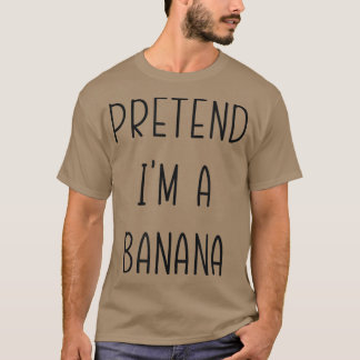 Ik ben een Banana Funny Halloween Humor Costume T-shirt