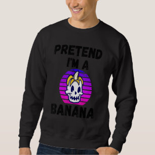 Ik ben een Banana Lazy Halloween Costume Trui
