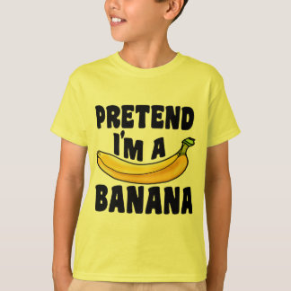 Ik ben een Banana lui Halloween kostuum. T-shirt