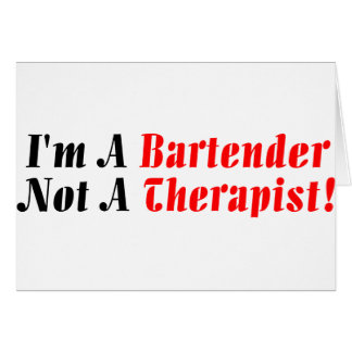 Ik ben een Bartender