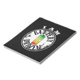 Ik ben een batterijaangedreven notitieblok