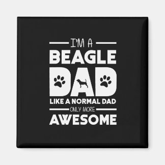 Ik ben een Beagle vader alleen maar Geweldige Magneet