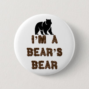 Ik ben een Beer Beer Ronde Button 5,7 Cm