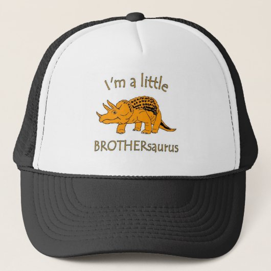 Ik ben een beetje brothersaurus trucker pet (Voorkant)