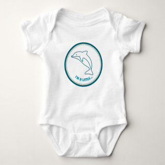 Ik ben een beetje... DOLFIJN! Baby Bodysuit