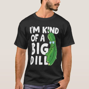 Ik ben een beetje een grote augurk de Vegan Pickle T-shirt
