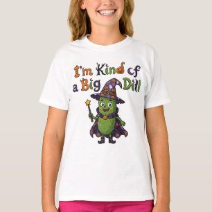 Ik ben een beetje een grote augurk Halloween Pic T-shirt
